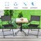 Camping and Garden Folding Chairs 4-Piece Outdoor Seating Set